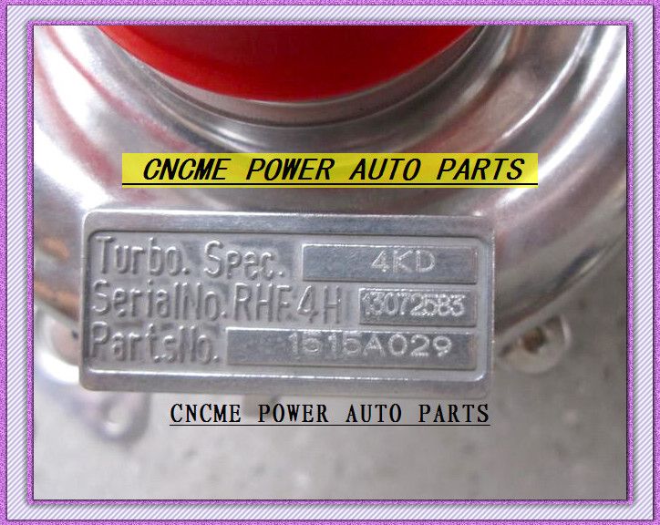 BEST TURBO RHF4H VT10 1515A029 VA420088三菱W200 2006-タービンターボチャージャー - ; L200トラック2005-2006エンジン4D5CDI 2.5L TD 98KW 136HP