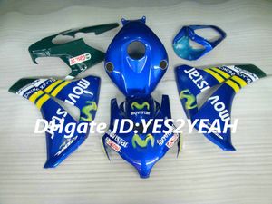 Обтекатель мотоцикла для Honda CBR1000RR 08 09 10 11 CBR 1000RR 2008 2009 2011 CBR1000 ABS Синий зеленый Комплект обтекателей + Подарки HM23