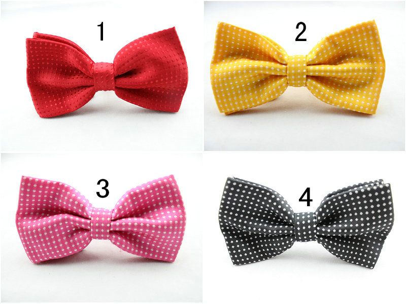 Newest Men Bow Ties High Quality Neckwear Waiters Wear Bowtie Wedding ...