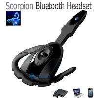 Wholesale Scorpion Cool Style Bluetooth Headsets Wireless Gaming Earphone for PS3 tablet PC Smart Mobile phone Laptop