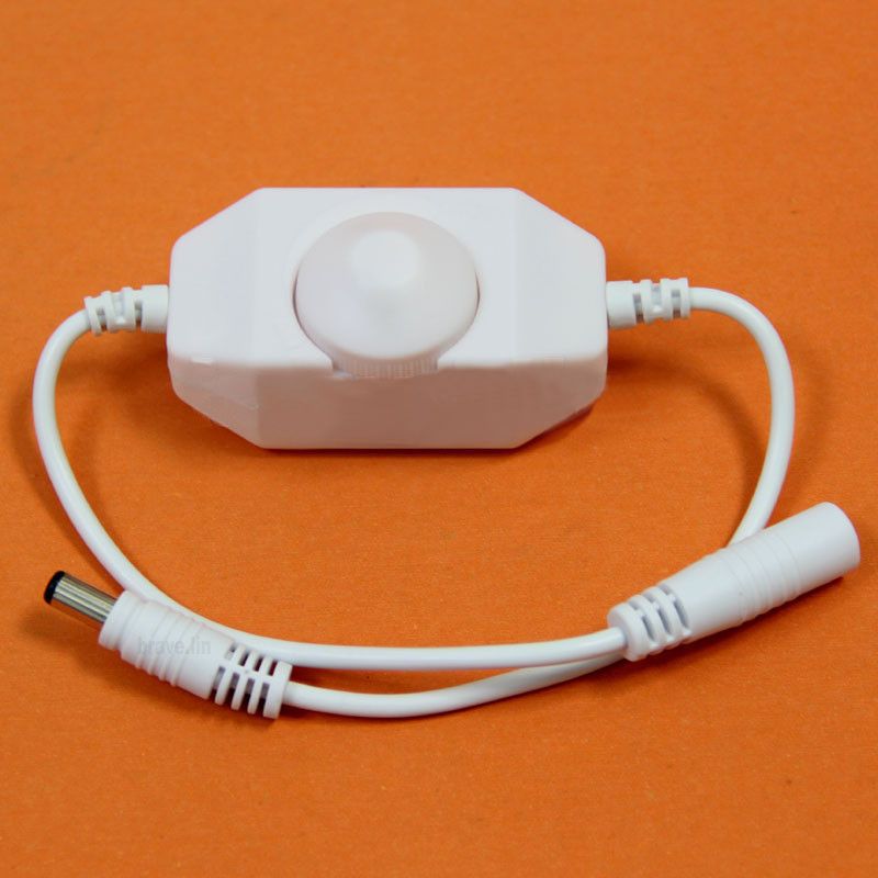 Manual Dimmer Brightness To DC Adapters For LED Single Color Light