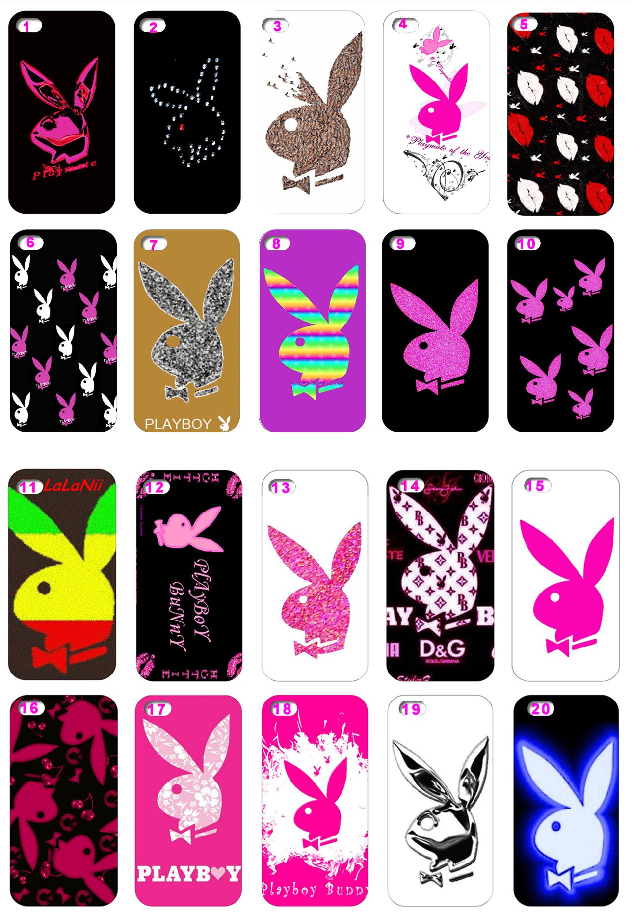 playboy bunny pillow case