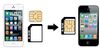 4 em 1 Adaptador de Cartão Sim Nano, adaptador micro sim com pacote de varejo Ejet Pin Key para iPhone 5 (10set por lote)