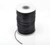 JLB 1 Rolle (180 m) 1 mm Großhandel, modische schwarze gewachste Baumwollkordeln für Armbänder/Halsketten, DIY-Materialien, Zubehör, kostenloser Versand