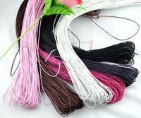 JLB 6 Strands 1mm Wholesale Fashion Mixed Waxed cotton Cords...