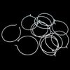 mic 1000pcs silver plated wine glass charms wire hoops 25mm jewelry diy jewelry findings components 229K