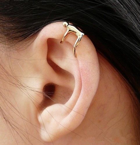 Earclamp for Men Man Earring Auricle Earring Ear Cuff for -  UK