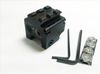 Rode Mini Dot Laser Compact voor Pistol Sight Dual Weaver Rail Mount 20 mm