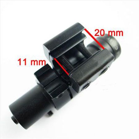 Tactical Red Dot Laser Sight Sight Sight with 11mm / 20mm Scope