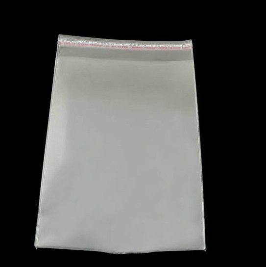MIC nouveau 15x24 cm lot clair auto-adhésif joint sacs en plastique bijoux emballage vendre articles 2040258