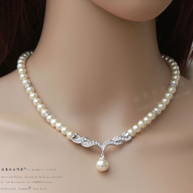 Billiga smycken för kvinnor silver guld ton pärla rhinestone kristall diamante bröllop brud halsband och örhängen brudtärna smycken set sf