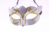 Maschera di partito di vendita di promozione con la mascherina di scintillio dell'oro veneziano unisex scintilla masquerade maschera veneziana maschere di martedì grasso mascherata di Halloween