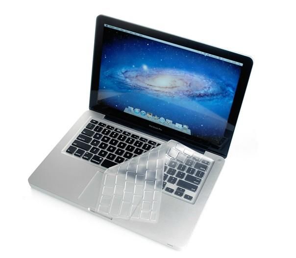 TPU Crystal Keyboard Skin Protector Case Cover Ultrathin Rensa transparenta för MacBook Air Pro Retina Magic BT 11 13 15 Vattentät USA EU