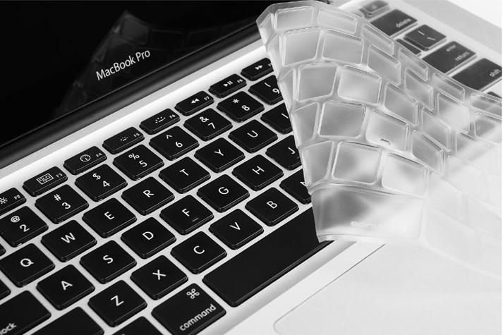 TPU Crystal Keyboard Skin Protector Case Cover Ultrathin Rensa transparenta för MacBook Air Pro Retina Magic BT 11 13 15 Vattentät USA EU