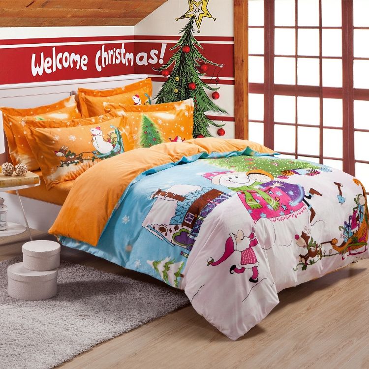 promotion children cartoon christmas bedding sets velvet doona promotion children cartoon christmas bedding sets velvet doona