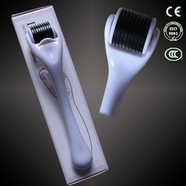 

Retail DRS 600 micro needles derma rolle,skin dermaroller, skin beauty roller,Interchangeable stainless steel needle roller--Gztingmay