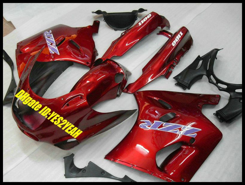 Fairings body kitfor KAWASAKI Ninja ZZR1100 93 94 00 01 03 ZX11 1993 2001 2003 ZZR1100D ZX11 Motorcycle Fairing Bodywork+gifts ZD41