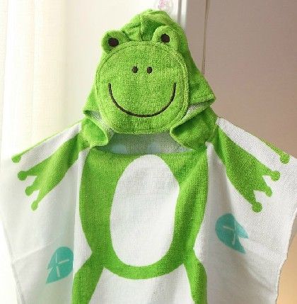Roupão de banho com capuz bebê / toalha de banho / banho terry.bathing robe para crianças / crianças / infantil misto 10cs / lot # 3049