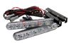 2x6 LED 12W高ビームカートラックDRLデイタイムライトライトドライブドライビングフォグユニバーサルライト26 White8045542