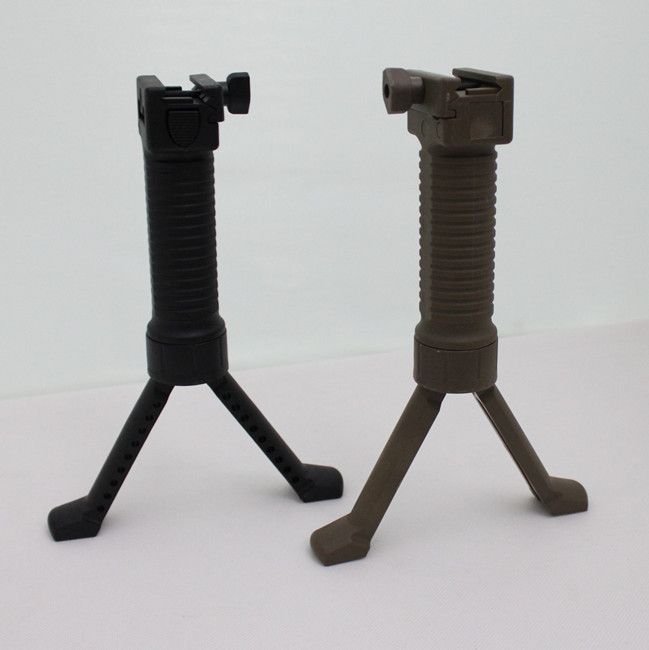 Drss Ergonomic Rail Hand ForeGrip-Bipod Dark Earth DE