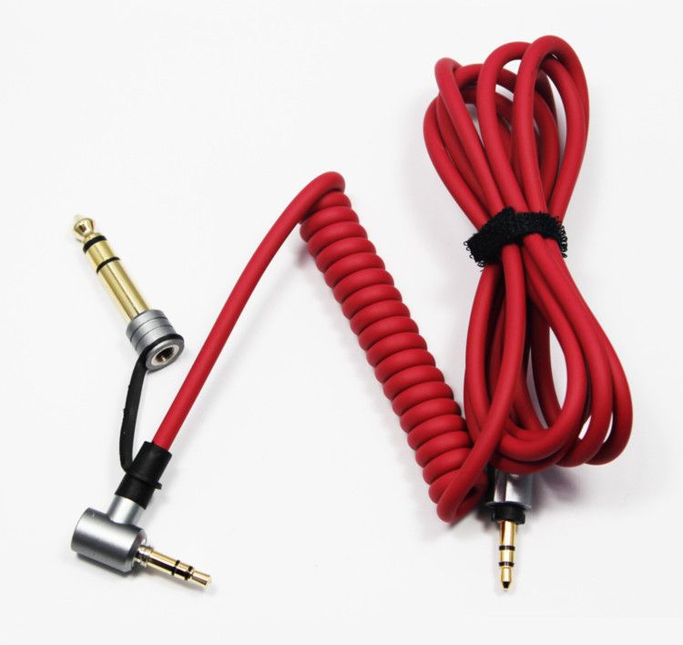 2020 New Red 3.5MM 6.5MM Replacement Audio Cable For PRO Cable For Solo