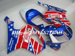 Motorcycle Fairing kit for Honda VFR1000RR 00 01 04 06 VFR 1000 SP1 2000 2006 ABS Red Blue Fairings set+Gifts HW09