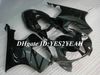 Motorcykel Fairing Kit för Honda VFR1000RR 00 01 04 06 VFR 1000 SP1 2006 2006 ABS Svart grå Fairings Set + Presenter HW10