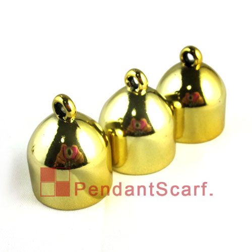 

50PCS/LOT Hot Selling DIY Jewelley Scarf Pendant Accessories Golden Plated Plastic CCB Tapered Bead Caps Charm, Free Shipping, AC0029B, Silver