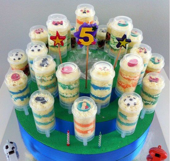 20X PUSH UP Container Cake Pop Stand Birthday Wedding Kids