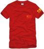 Modna krótkie rękawie Chińska flaga narodowa Tshirt China Flag T Shirt Five Stars Printed Tshirt 100 Cotton 6 Color6949013