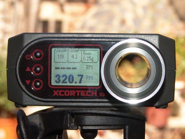 Drss X3200 Chronographe de tir/testeur de vitesse Airsoft Xcortech haute puissance