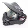 Drss Safty Airsoft Paintball 고글로 전술 전면 얼굴 마스크 Second Style Black (BK)