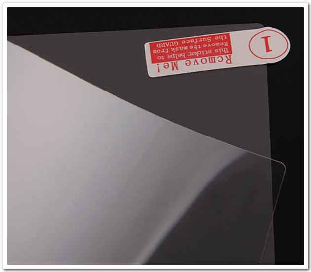 500 st Universal 7 tum LCD -skärmskydd inte i full skärmstorlek 155x92mm Inget detaljhandelspaket för GPS -surfplatta PC Protective Film9810393
