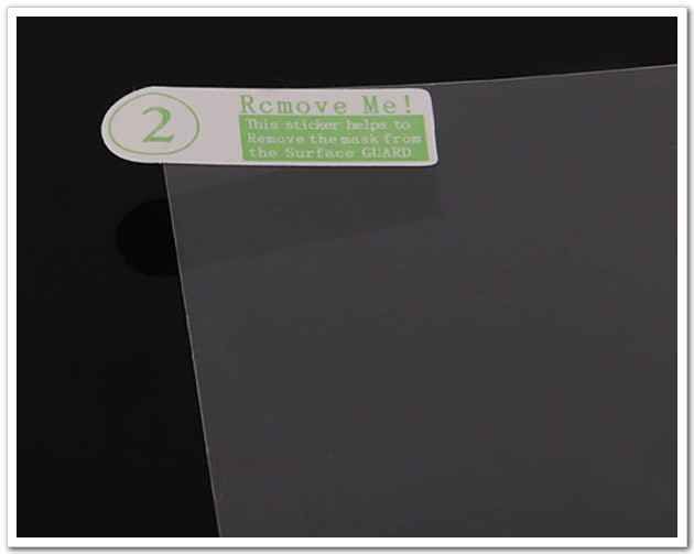 100st Universal 7 tum LCD -skärmskyddsvakt Film inte fullskärmstorlek 155x92mm för GPS -surfplatta PC -kamera1862721