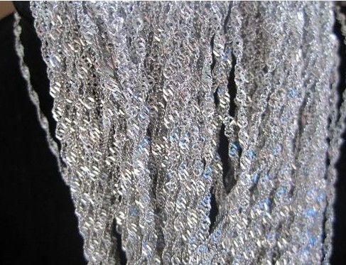 

cool Jewelry Finding 100m Girls / Women Fashion Jewelry water wave Chain 4mm 100% Stainless Steel Chain,Suit for Necklace Bracelet