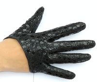 Wholesale Sex and City Five Finger Leather half palm gloves leather half palm gloves Lambskin pair