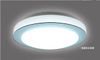 7w 210mm blue orange purple lampshade led ceiling light suspended round aisle lamp 85-265v for kitchen washroom gallery2994