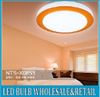 7w 210mm blue orange purple lampshade led ceiling light suspended round aisle lamp 85-265v for kitchen washroom gallery2994