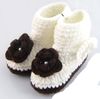 100pairs 2013 nieuwe handgemaakte haak baby bloemschoenen kinderen gebreide schoenen schoeisel voor baby's baby booties 14style
