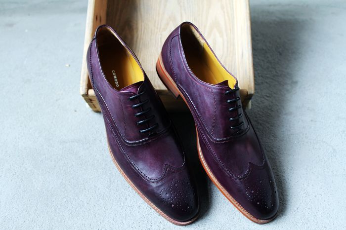 custom wingtip shoes