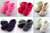 2016 new knit boots crochet baby booties (0-12) M toddler shoes winter snow boots 6 colors 6 pairs/lot