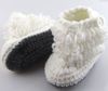 2016 new knit boots crochet baby booties (0-12) M toddler shoes winter snow boots 6 colors 6 pairs/lot