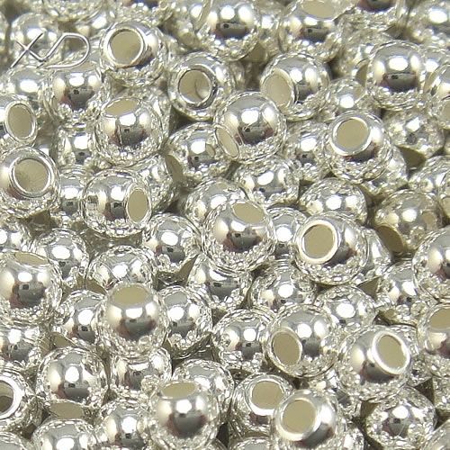 50pcs / parti 925 Sterling Silver Spacers Pärlor Smycken Resultat Komponenter för DIY Fashion Craft Present W41