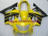 Customized Fairing set for HONDA CBR600F4 99 00 CBR600 F4 1999 2000 CBR 600 F4 600F4 CBR600 yellow black Fairings body kit HP32