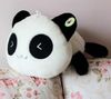 Panda muñeca de la almohadilla del asimiento de la felpa juguetes 25cm de cumpleaños presente muñeca del bebé envío libre