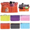 Lady039s Cosmetic Storage Pouch Purse Large Liner Tidy Travel multi functional cosmetic bag in Bag organizer A handbag 6 Colors3281245