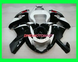 Fairing kit for SUZUKI GSXR600 750 GSXR 600 K1 01 02 03 GSXR 750 2001 2002 2003 White gloss black Fairings set SX59