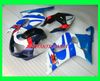 Verkleidungsset für Suzuki GSXR600 750 GSXR 600 K1 01 02 03 GSXR 750 2001 2002 2003 Blau weiß rot Verkleidungsset SX71