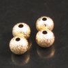 Beadsnice stardust beads brass 10mm round matte loose beads wholesale unique jewelry free shipping ID 25452