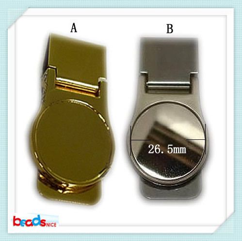 BeadSnice ID 26419 Mens Money Clips Roestvrijstalen Geld Clip Perfect voor Gepersonaliseerde Gift Gratis verzending